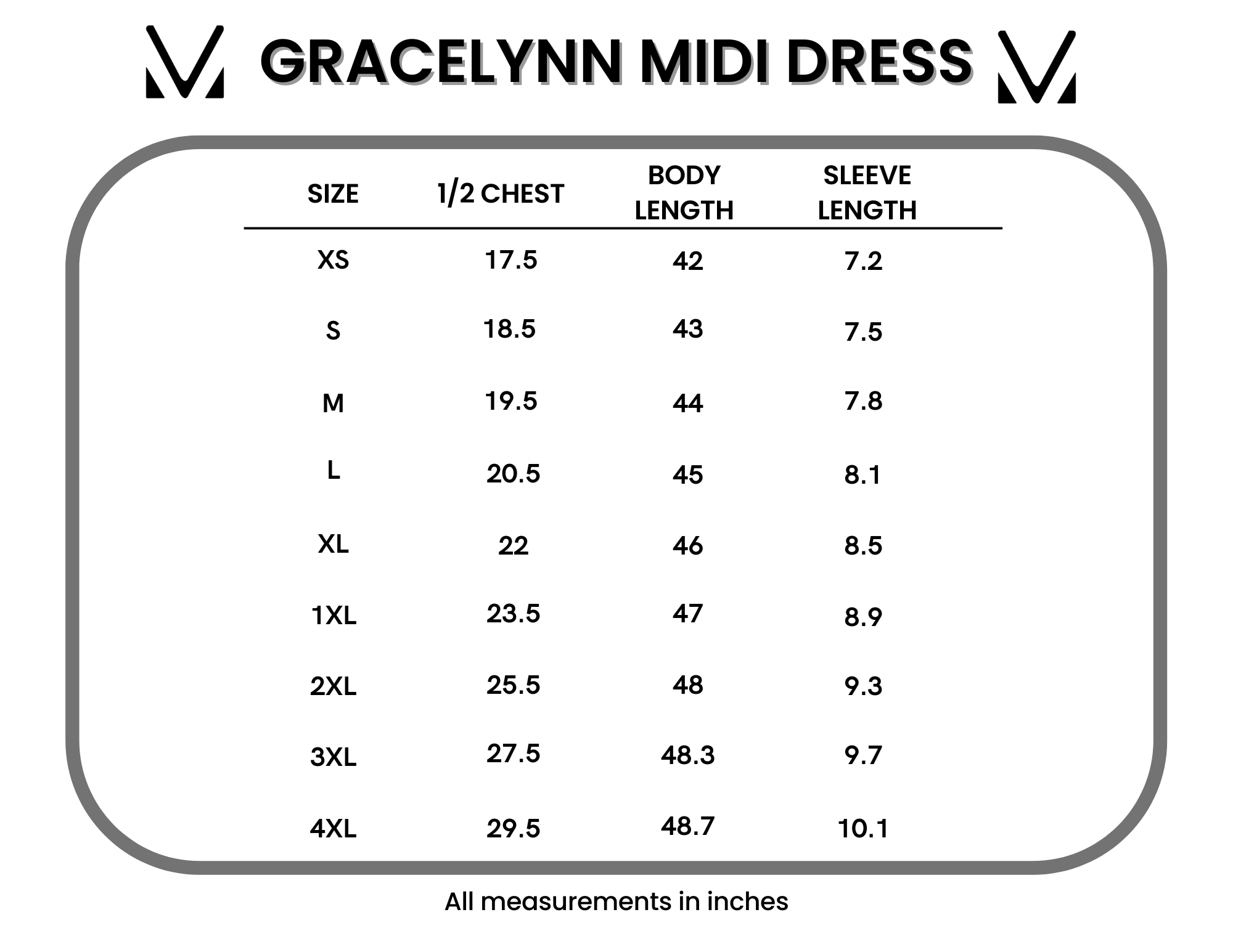 Gracelynn Midi Dress - Black